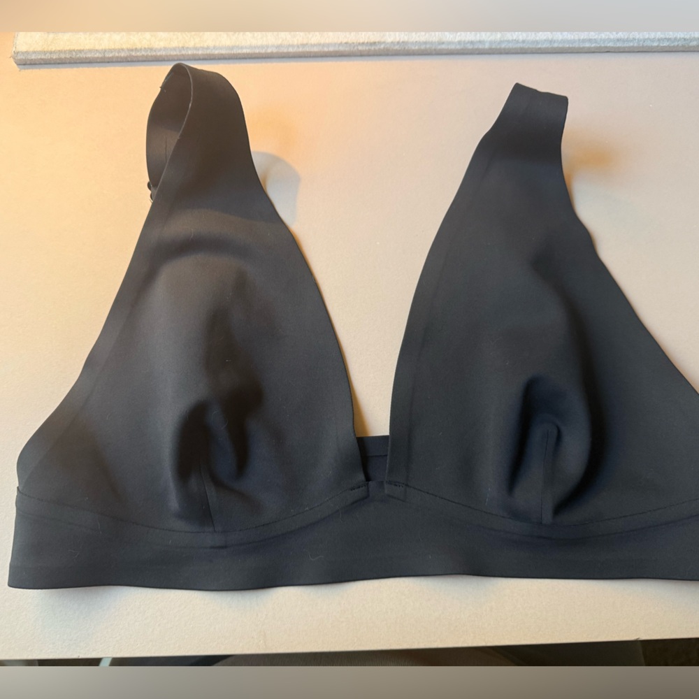 Free People Sleek Black Bralette